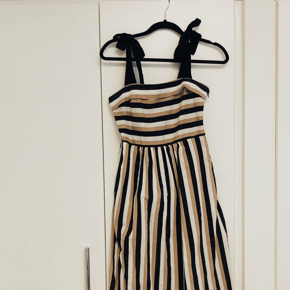 Striped midi Zara sundress - S